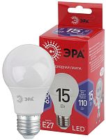 Лампа светодиодная ECO LED A60-15W-865-E27 R (диод груша 15Вт холодн E27) (10/100/1500) | Код. Б0046357 | ЭРА